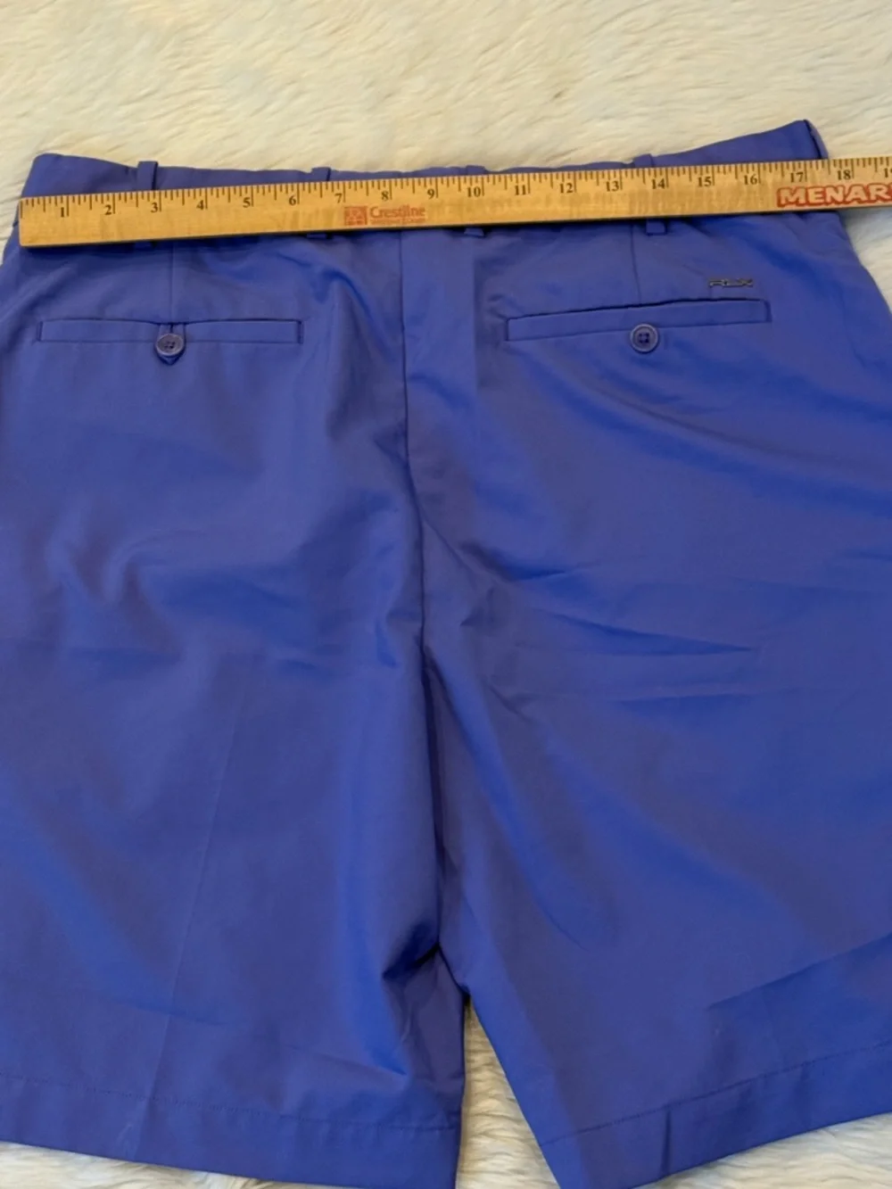 RLX Ralph Lauren Men's Golf Shorts Royal Blue Size 36 Must-Have